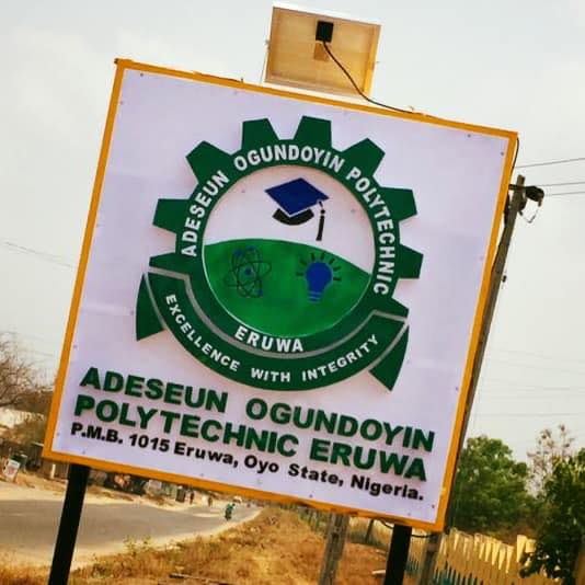 Adeseun Ogundoyin Polytechnic (AOPE) Opens 2026/2027 Admission Applications for ND, HND and Part-Time Programmes