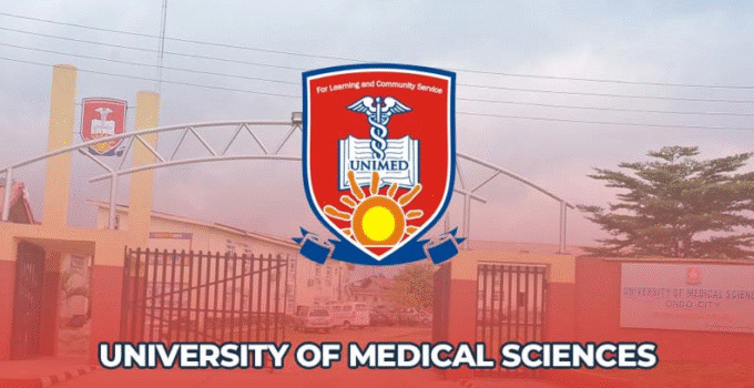 University of Medical Sciences (UNIMED) Ondo Opens 2026/2027 Post-UTME and Direct Entry Screening Exercise Portal