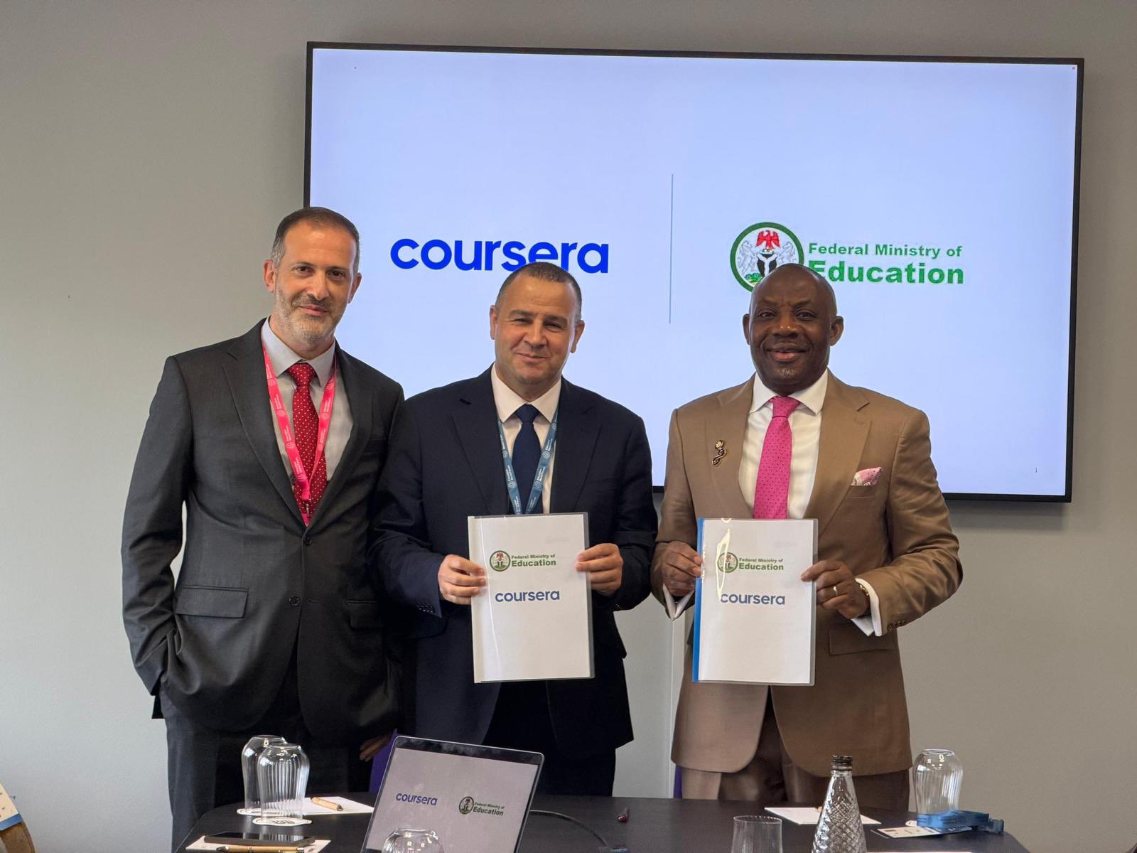 Federal Government Launches Nationwide Digital Skills Programme With Coursera, NOUN and YABATECH for Nigerian Youths