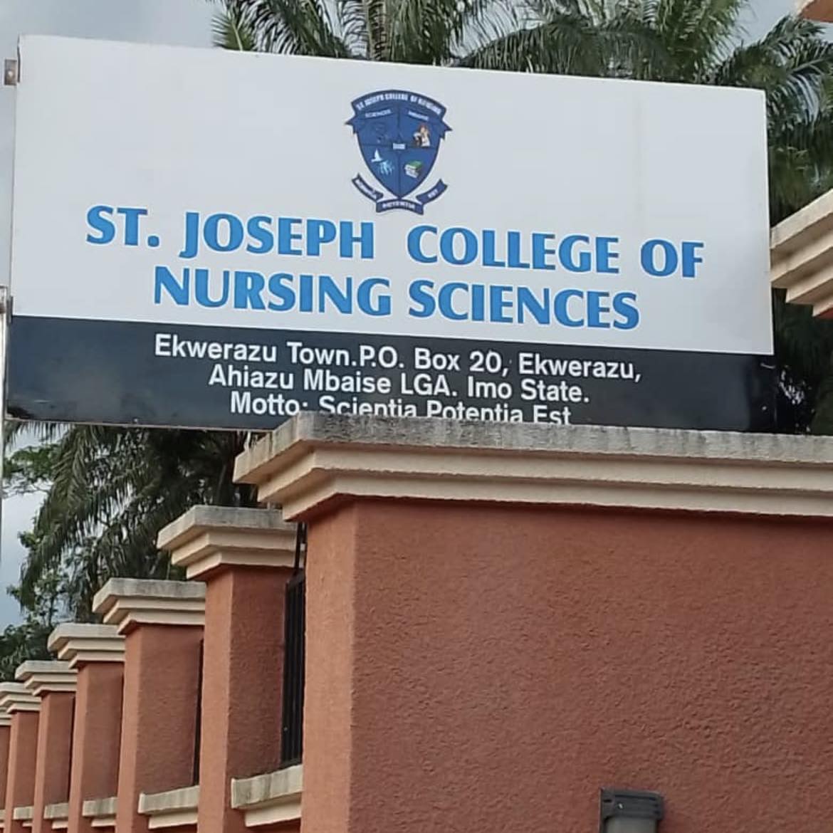 St. Joseph College of Nursing Sciences Opens Admission for 2026/2027 ND Nursing Programme